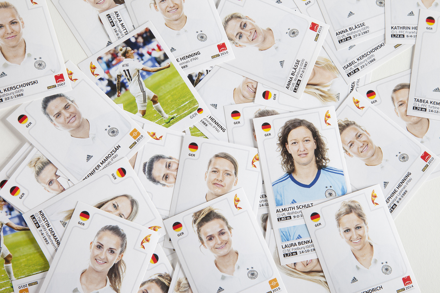 Panini Frauen WM World Cup 2015 Sticker 116 Anja Mittag 