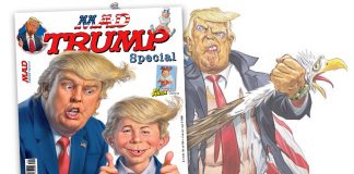 MAD fönt Trump das Toupet!