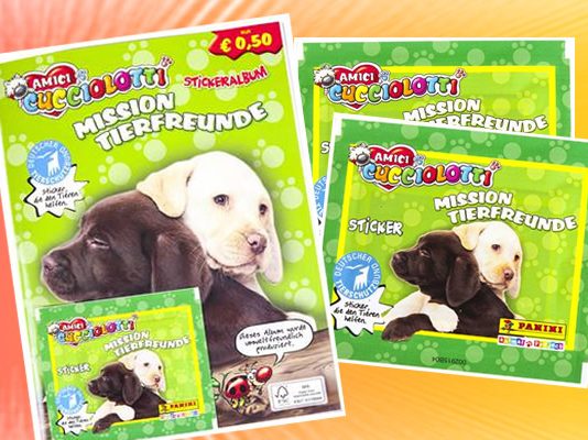 Panini spendet 50.000 Euro für den Tierschutz