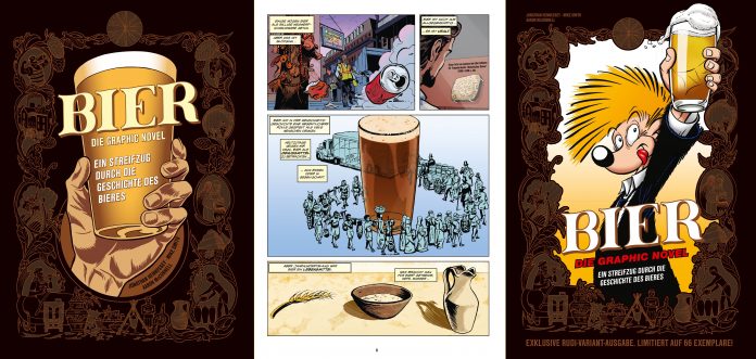 Ein wunderbar gezeichneter Streifzug durch die Historie der Bier- und Braukultur.