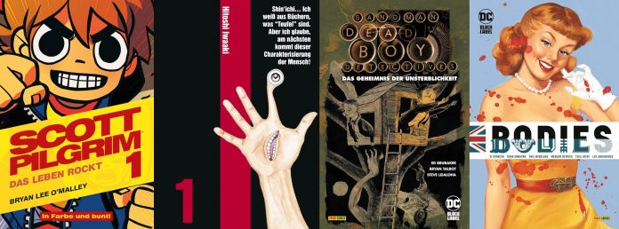 Scott Pligrim, Parasyte, Bodies und Dead Boy Detectives sind die Comic/Manga-Vorlagen aktueller Top-Serien auf Netflix! Scott Pligrim, Parasyte, Bodies und Dead Boy Detectives sind die Comic/Manga-Vorlagen aktueller Top-Serien auf Netflix!