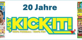 Panini feiert 20 Jahre „Just Kick-it!“. Am 7. März 2025 feiert "Just Kick-it!", das Fußball-Magazin für junge und jung gebliebene Fans, großes Jubiläum.