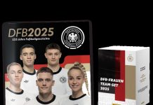DFB und Panini feiern 125 Jahre Fußball – mit Jubiläums-Stickeralbum und einer Trading Card Box