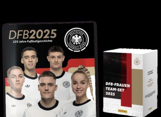 DFB und Panini feiern 125 Jahre Fußball – mit Jubiläums-Stickeralbum und einer Trading Card Box