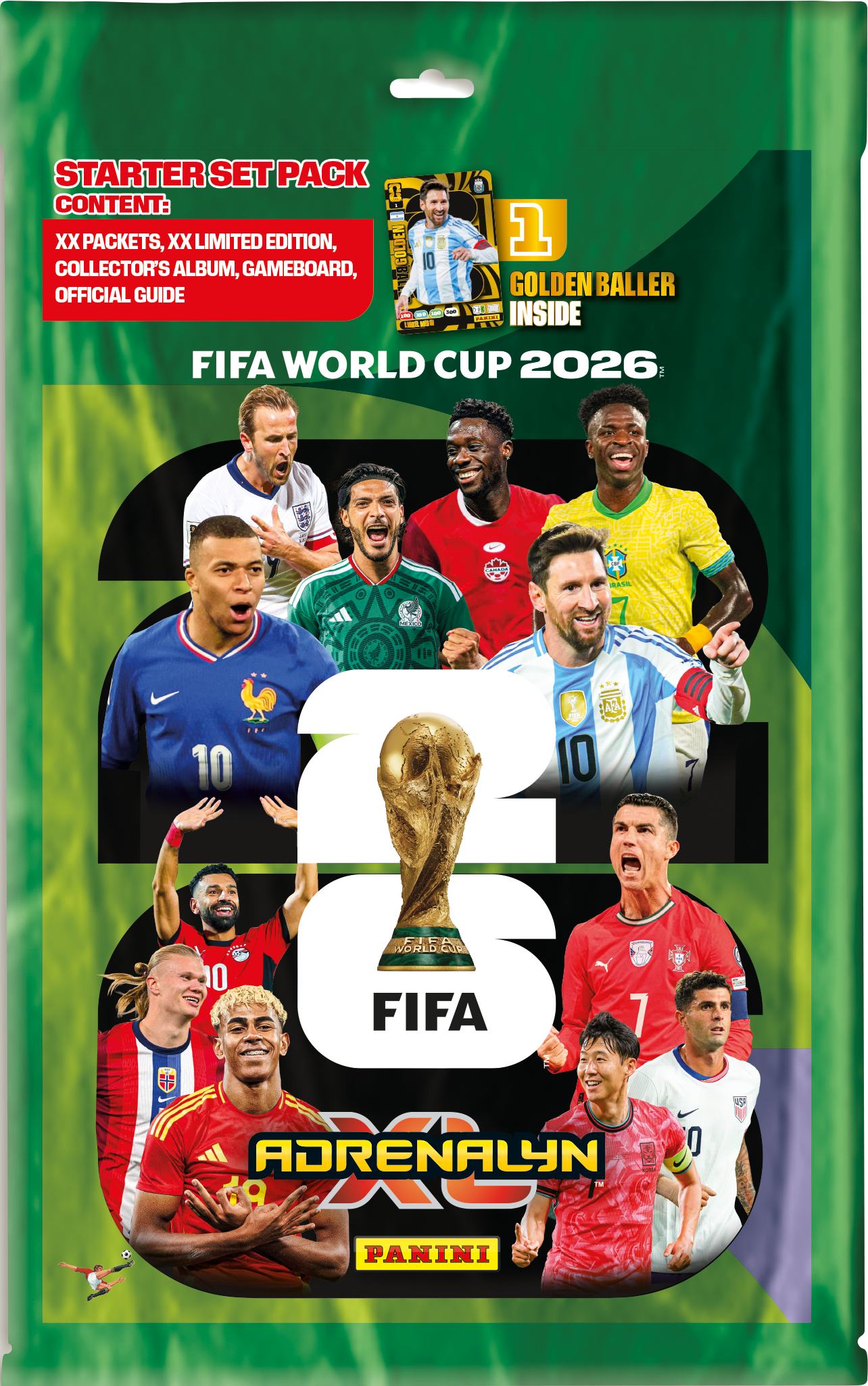 PANINI präsentiert die FIFA World Cup 2026™ Adrenalyn XL™: die ...