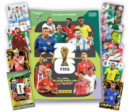 PANINI präsentiert die FIFA World Cup 2026™ Adrenalyn XL™: die offizielle Trading-Card-Kollektion
