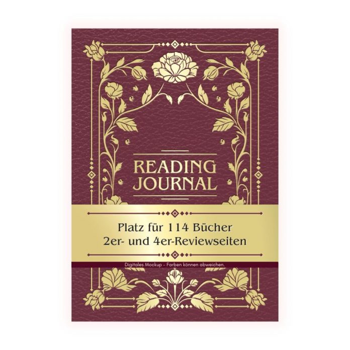 Ein Reading Journal voller Möglichkeiten im edlen Kunstledereinband und mit Goldschnitt