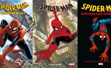 „Spider-Man: Brand New Day“ – die Comics zum Film Diese Woche startet der Blockbuster mit dem freundlichen Netzspinner von nebenan – und Panini hat jede Menge Schmökermaterial rund um Die Spinne im Angebot.
