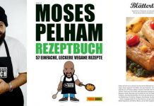 Moses Pelham ernährt sich seit 1999 vegetarisch und seit 2014 rein pflanzlich. Er ist begeisterter Hobbykoch und hat im MOSES PELHAM REZEPTBUCH seine Lieblingsrezepte aufgeschrieben.