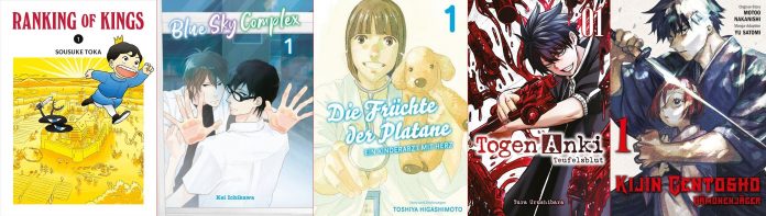 Die bei Panini Manga neu gestarteten Serien 