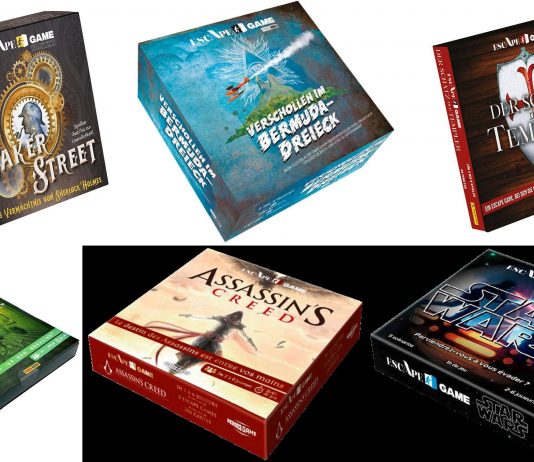 „Escape Room Games“ – mit den spannenden Spielen öffnet der Panini Verlag einen komplett neuen Programmzweig