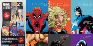 „MARVEL Meisterwerke“ bei Müller! Der Panini und die Drogeriemarktkette kooperieren bei MARVEL-Superhelden.