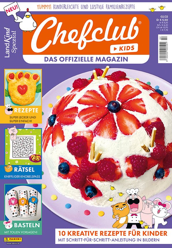 Das Cover der Zeitschrift Chefclub Kids