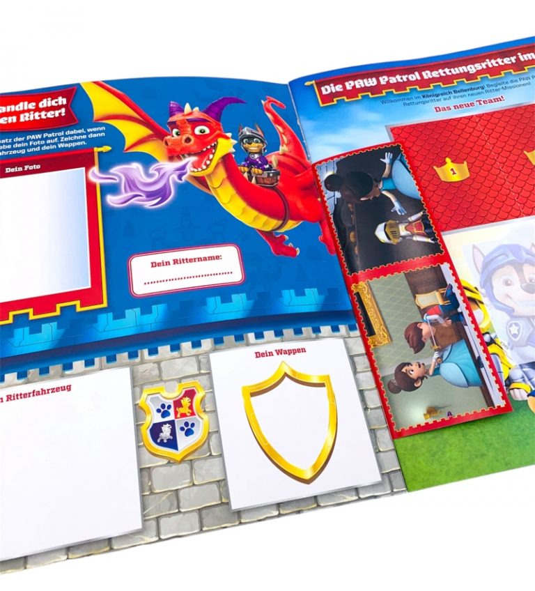 PAW Patrol zum 10. Geburtstag erhalten die heldenhaften Welpen in der neuen Stickerkollektion