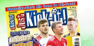 Just Kick-it! ist das reichweitenstärkste Kinder-Magazin für Jungs!