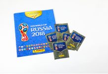 Panini WM-Album Cover und Stickertüten Österreich 2018