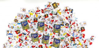 Panini Stickercollage und Stickertüten Österreich 2018