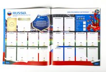 Panini WM Album – Innenseite Russland