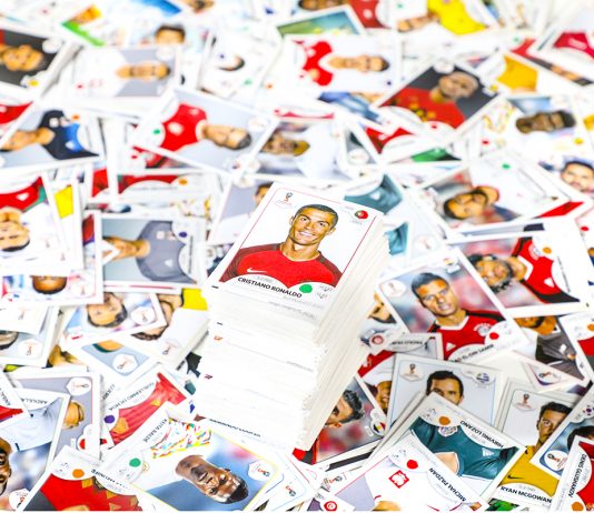 Stickerstapel Christano Ronaldo