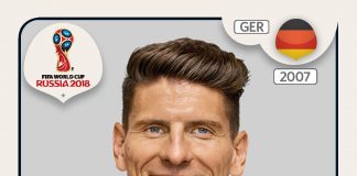 Panini-Sondersticker Mario Gomez