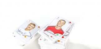 Panini Stickerstapel – Christiano Ronaldo und Toni Kroos