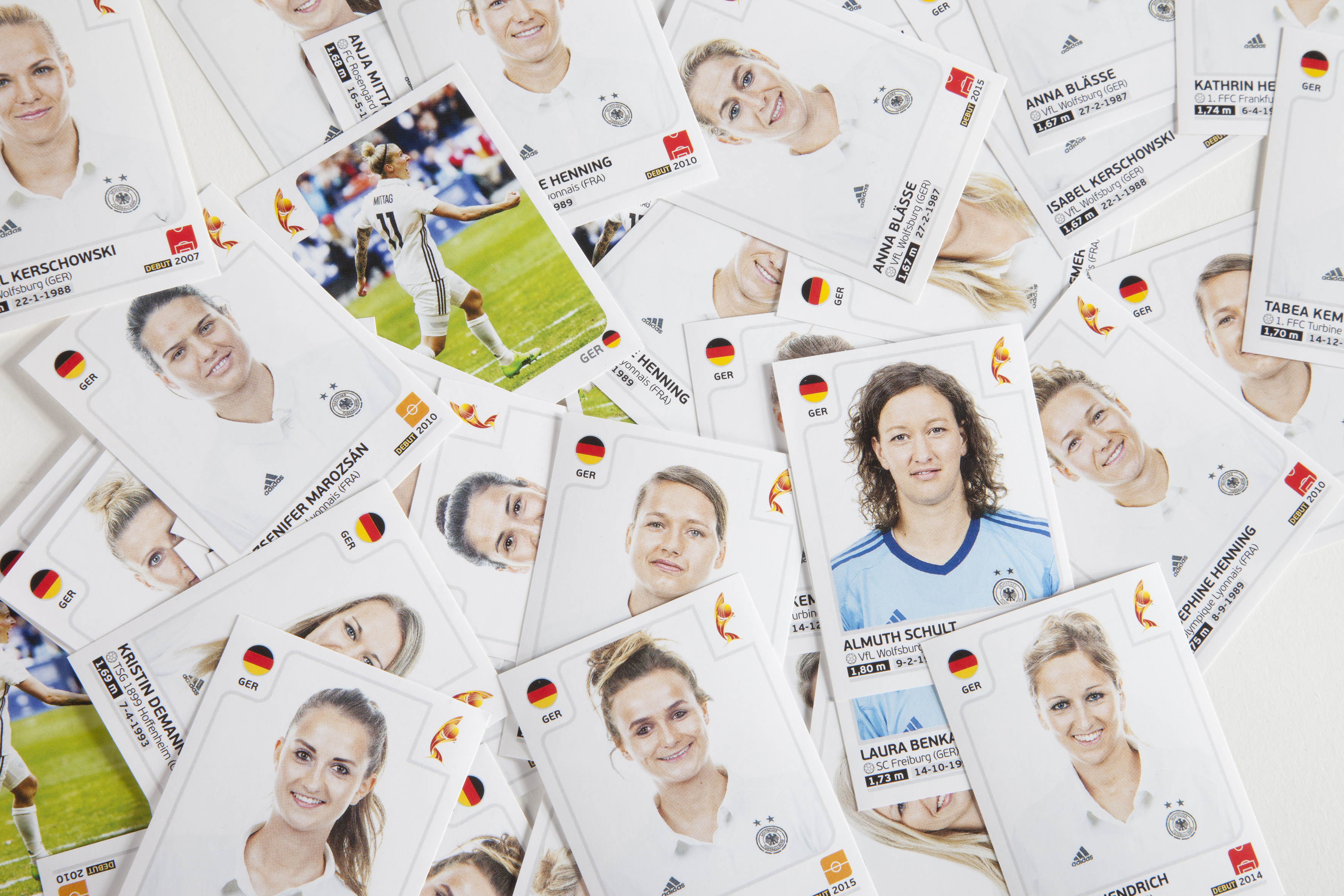 113 Lina Magull GER Germany NEU Bild Panini Sticker Frauen Fußball WM 2019 Nr 