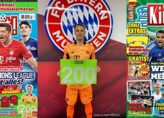 Am 3. September kommt die 200. Ausgabe des Fußball-Magazins aus dem Panini Verlag auf den Markt.